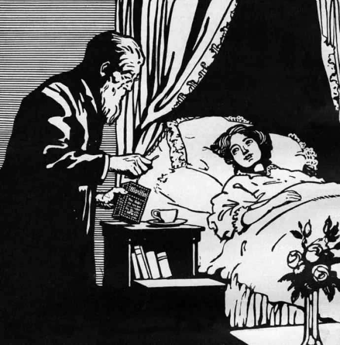 Framed Print : Doctor with his patient Framed Print : Doctor with his patient