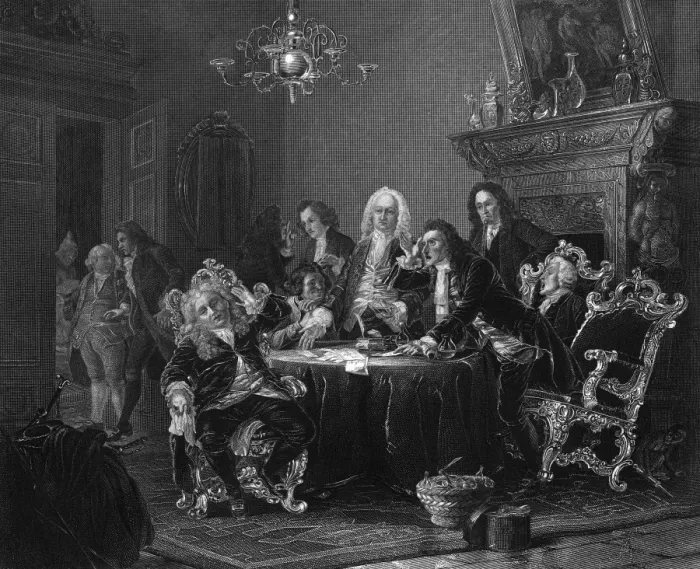 Framed Print : Doctors Disagree / 18Thc Framed Print : Doctors Disagree / 18Thc