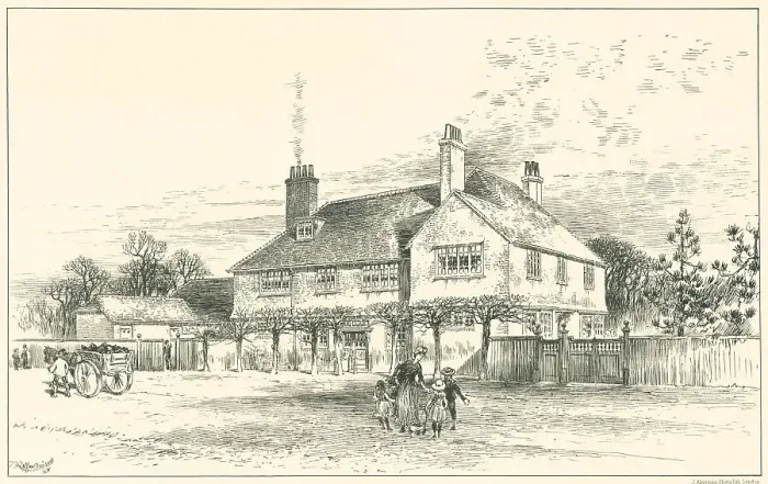 Framed Print : Doctor's House, Buckinghamshire Village Framed Print : Doctor's House, Buckinghamshire Village