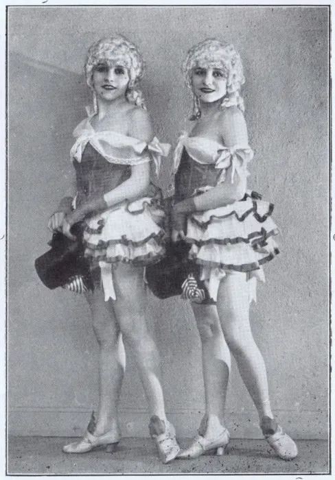 Framed Print : The Dodge Twins in the cabaret show Supper Time, London (192 Framed Print : The Dodge Twins in the cabaret show Supper Time, London (192