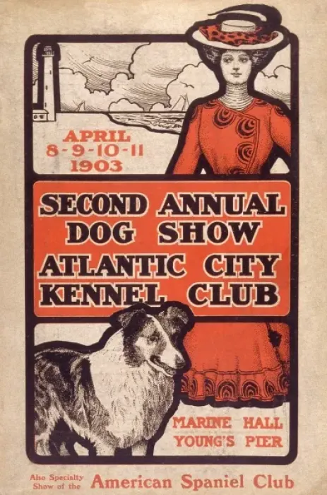 Framed Print : Dog Show Catalogue 1903 Framed Print : Dog Show Catalogue 1903