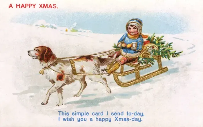 Framed Print : Dog-Drawn Sleigh Framed Print : Dog-Drawn Sleigh