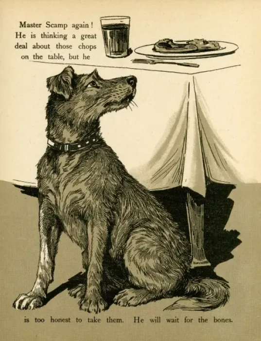 Framed Print : Dog and Food Smells Framed Print : Dog and Food Smells