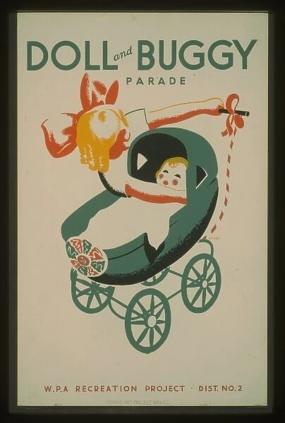 Doll and buggy parade - WPA recreation project, Dist. No. 2