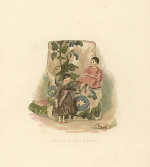 Framed Print : Doll representing children of courtier Lady Isabella Framed Print : Doll representing children of courtier Lady Isabella