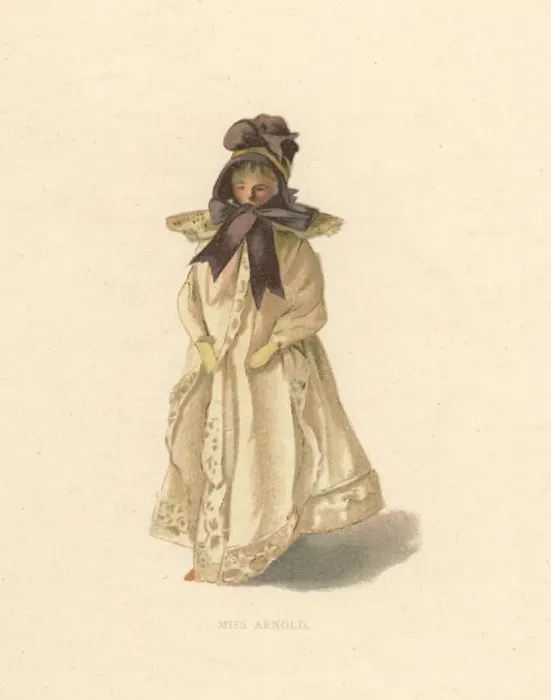 Framed Print : Doll representing Miss Arnold Framed Print : Doll representing Miss Arnold