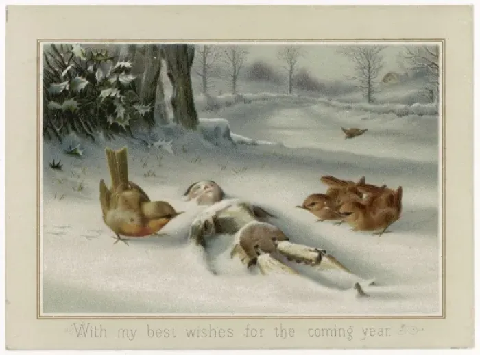 Framed Print : Doll in the Snow Framed Print : Doll in the Snow