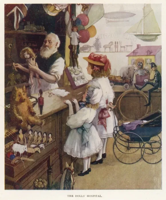 Framed Print : The Dolls Hospital Framed Print : The Dolls Hospital