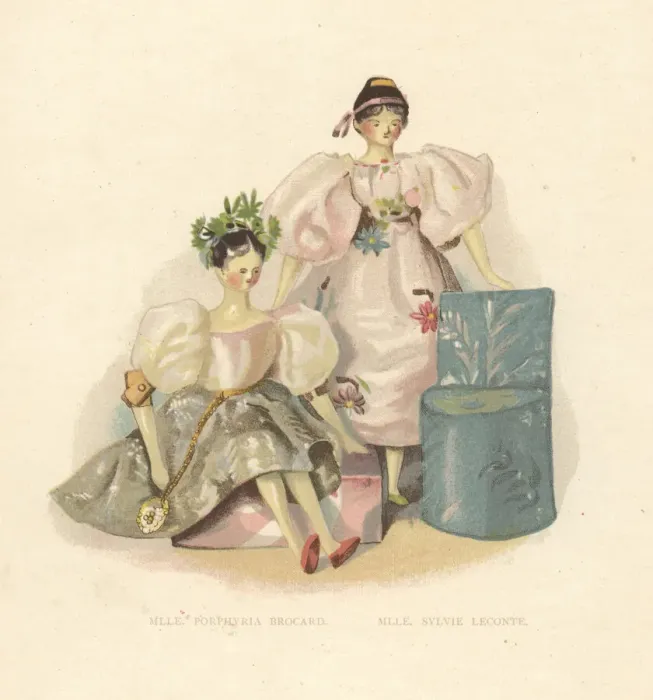 Framed Print : Dolls of Porphyria Brocard and Sylvie Leconte Framed Print : Dolls of Porphyria Brocard and Sylvie Leconte