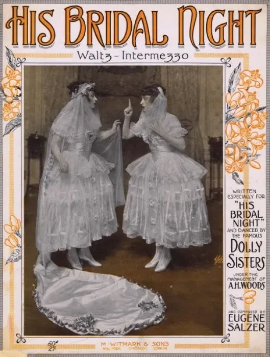 Framed Print : The Dolly Sisters in His Bridal Night Framed Print : The Dolly Sisters in His Bridal Night