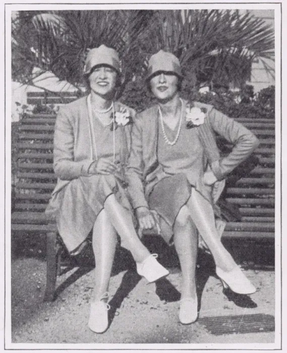 Framed Print : The Dolly Sisters at Cannes Framed Print : The Dolly Sisters at Cannes