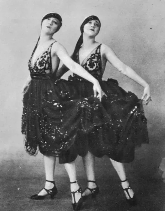 Framed Print : The Dolly Sisters in League of Notions Framed Print : The Dolly Sisters in League of Notions