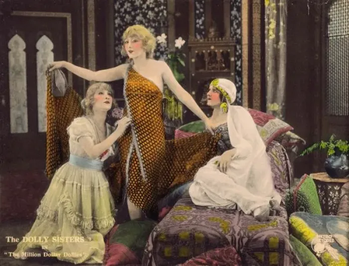 Framed Print : The Dolly Sisters in The Million Dollar Dollies Framed Print : The Dolly Sisters in The Million Dollar Dollies