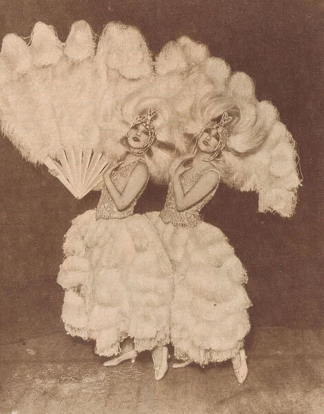 The Dolly Sisters in Oh Les Belles Filles, Palace Theatre, Paris, 1923 Date: 1923