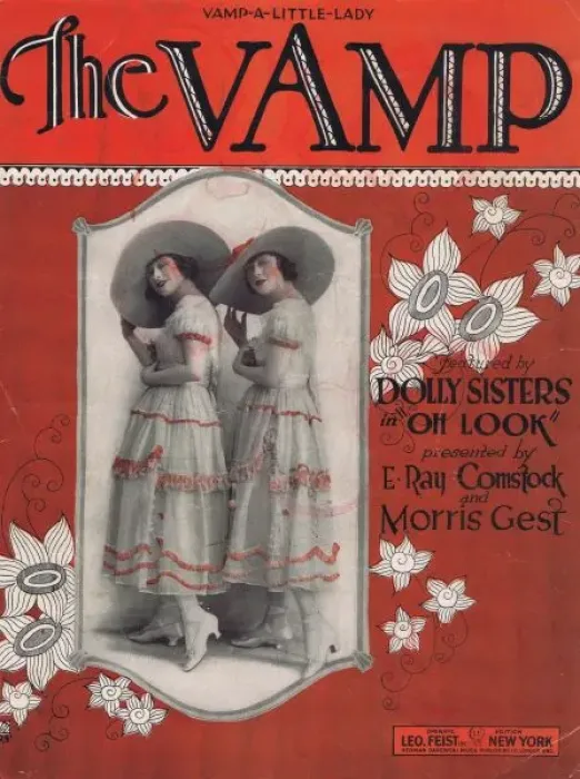 Framed Print : The Dolly Sisters in Oh Look!, USA Framed Print : The Dolly Sisters in Oh Look!, USA