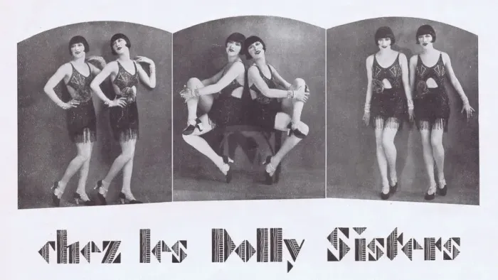 Framed Print : The Dolly Sisters in Paris 1927. Probably in costume from the show Paris-New York Framed Print : The Dolly Sisters in Paris 1927. Probably in costume from the show Paris-New York