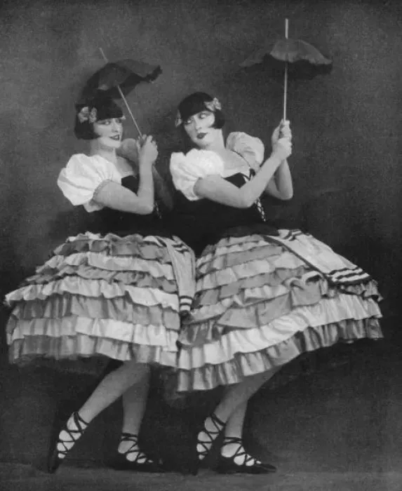 Framed Print : The Dolly Sisters, Paris Framed Print : The Dolly Sisters, Paris