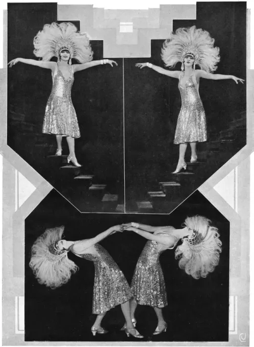 Framed Print : The Dolly Sisters, Paris Framed Print : The Dolly Sisters, Paris