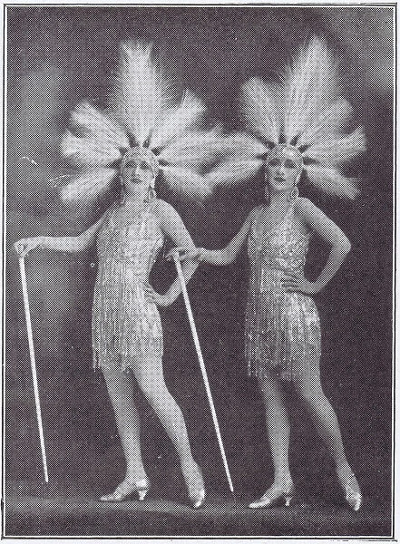The Dolly Sisters in Paris en Fleurs, Casino de Paris, Paris, 1925 Date: 1925