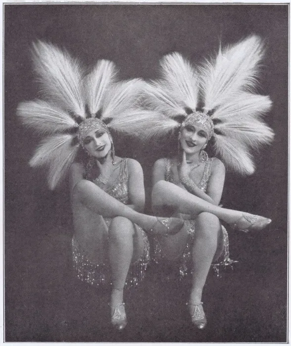 Framed Print : The Dolly Sisters in Paris en Fleurs, Casino de Paris, Paris, 1925 Date: 1925 Framed Print : The Dolly Sisters in Paris en Fleurs, Casino de Paris, Paris, 1925 Date: 1925
