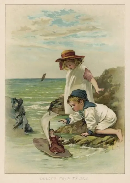Framed Print : Dollys Trip to Sea Framed Print : Dollys Trip to Sea