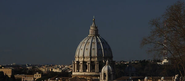 Dome of the Basilica of St. Peter. 16th century. Vatican Cit