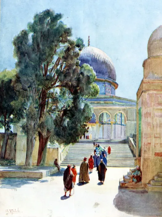 Framed Print : The Dome of the Rock, Jerusalem Framed Print : The Dome of the Rock, Jerusalem
