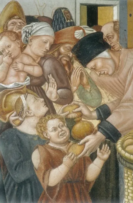 Framed Print : DOMENICO DI BARTOLO (1400-1447). Distribution Framed Print : DOMENICO DI BARTOLO (1400-1447). Distribution