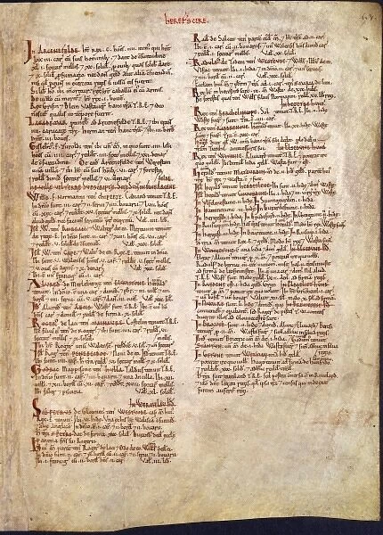 The Domesday Book, Herefordshire