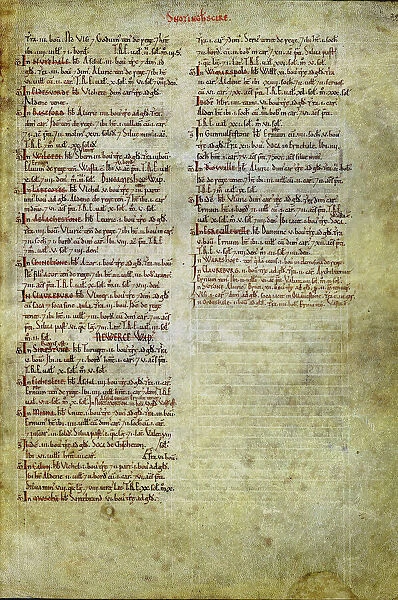 The Domesday Book, Nottinghamshire