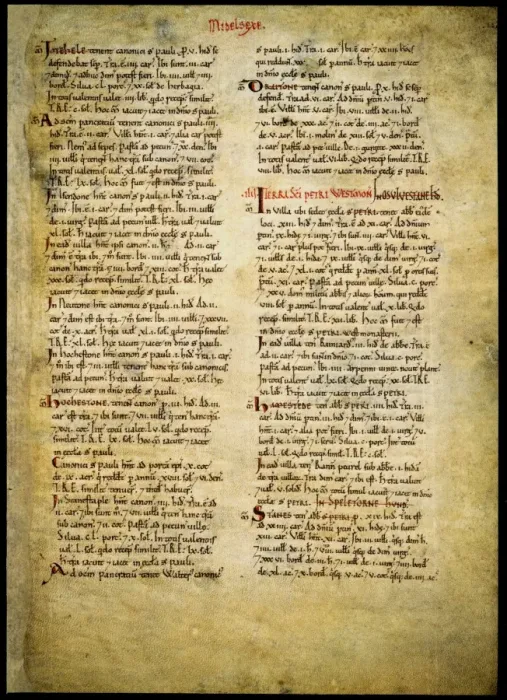 Framed Print : The Domesday Book, Westminster Framed Print : The Domesday Book, Westminster