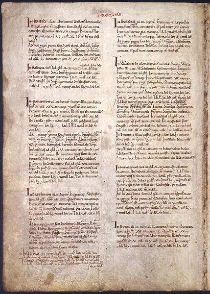 The Domesday Book, Yorkshire