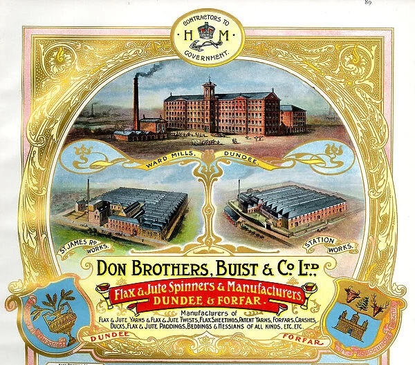 Don Brothers, Buist & Co Ltd, Dundee and Forfar