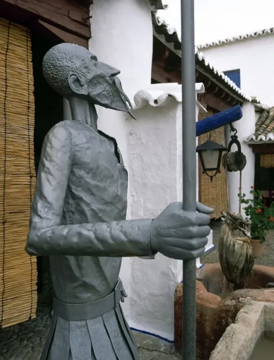 Framed Print : Don Quixote. Sculpture. Spain Framed Print : Don Quixote. Sculpture. Spain