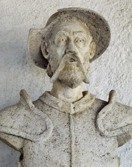 Framed Print : Don Quixote. Sculpture. Spain Framed Print : Don Quixote. Sculpture. Spain