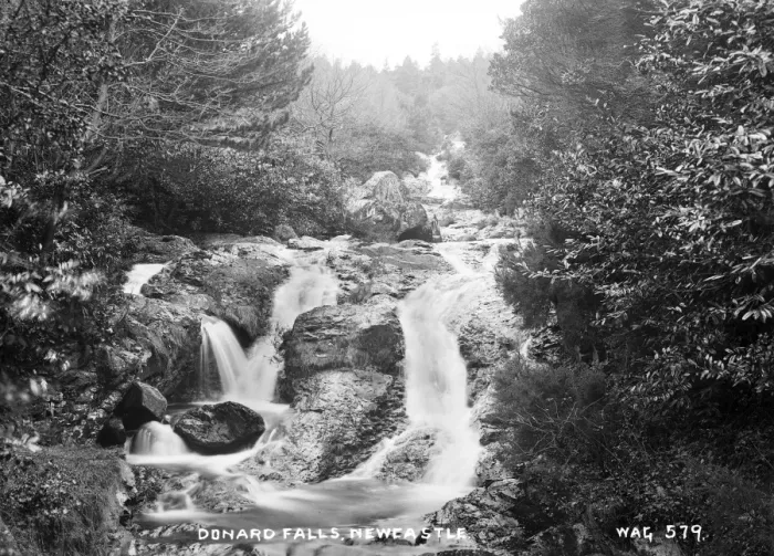 Framed Print : Donard Falls, Newcastle Framed Print : Donard Falls, Newcastle