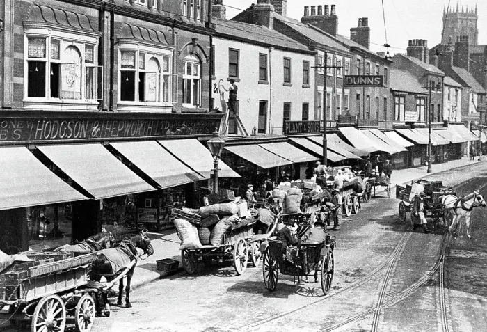 Framed Print : Doncaster early 1900's Framed Print : Doncaster early 1900's