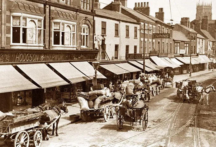 Framed Print : Doncaster early 1900s Framed Print : Doncaster early 1900s