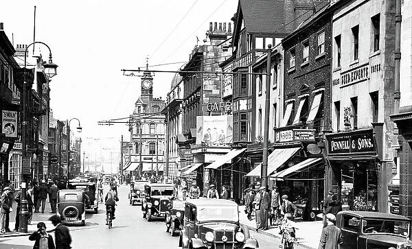 Doncaster High Street probably 1940s