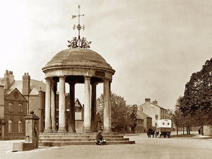 Framed Print : Doncaster Road, Tickhill early 1900's Framed Print : Doncaster Road, Tickhill early 1900's