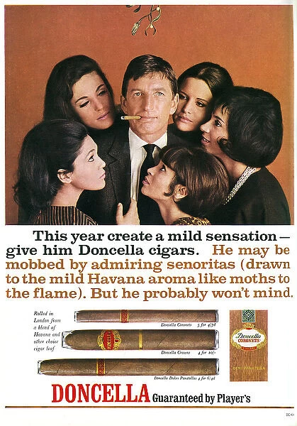 Doncella cigar advertisement, 1965