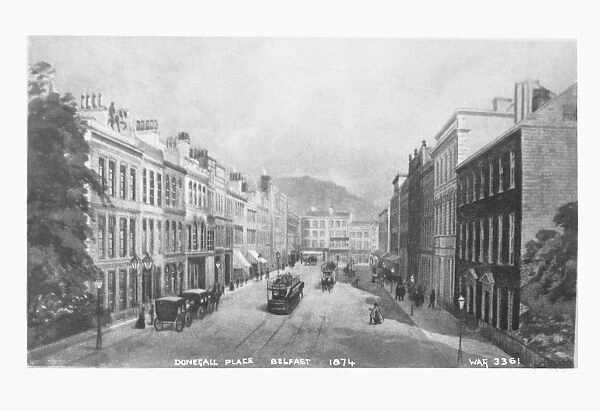 Donegall Place, Belfast 1874