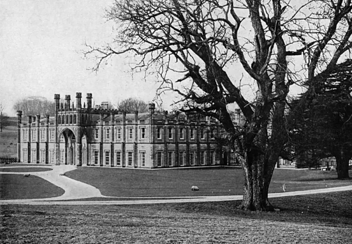 Framed Print : Donington Hall, near Derby to serve as an internment camp ag Framed Print : Donington Hall, near Derby to serve as an internment camp ag