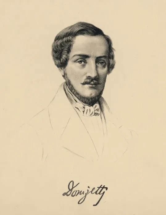 Framed Print : Donizetti / Anon Framed Print : Donizetti / Anon