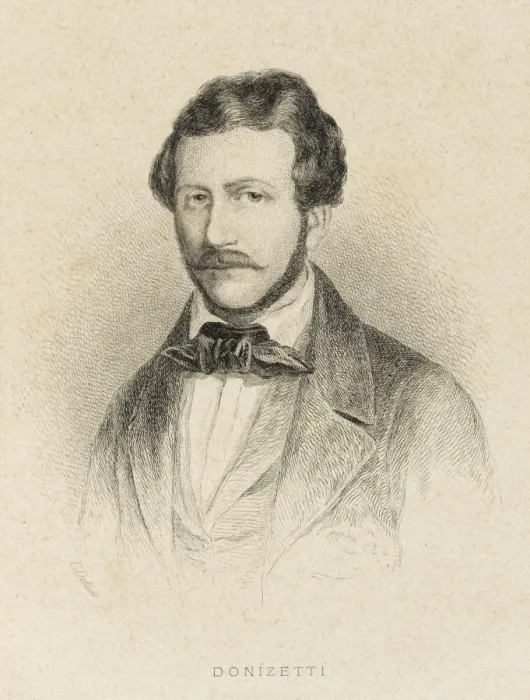 Framed Print : Donizetti, Gaetano 1791-1864 Framed Print : Donizetti, Gaetano 1791-1864