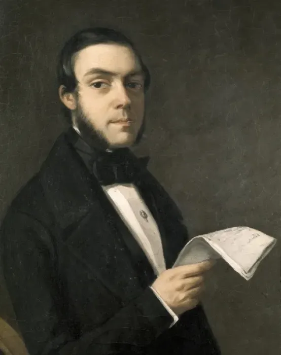 Framed Print : DONOSO CORTɓ, Juan (1809-1853). Spanish writer Framed Print : DONOSO CORTɓ, Juan (1809-1853). Spanish writer