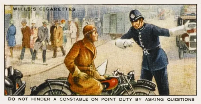 Framed Print : Dont Bother Police Framed Print : Dont Bother Police