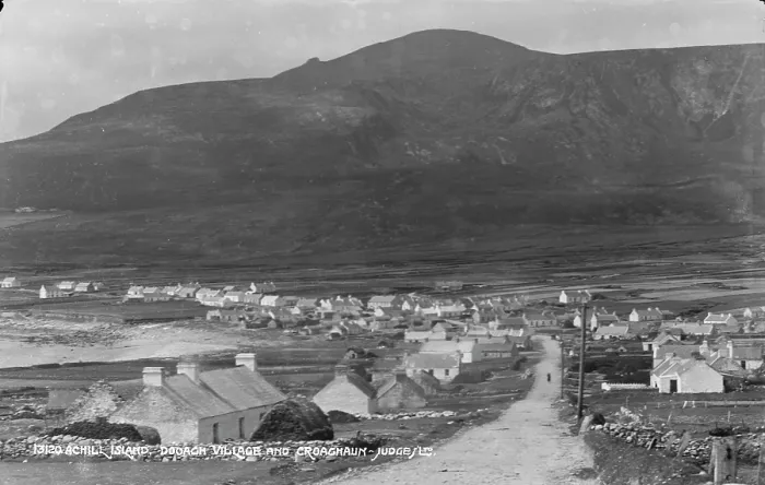 Framed Print : Dooagh Village on Achill Island Framed Print : Dooagh Village on Achill Island
