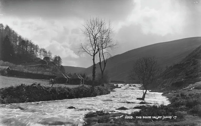 Framed Print : The Doone Valley Framed Print : The Doone Valley