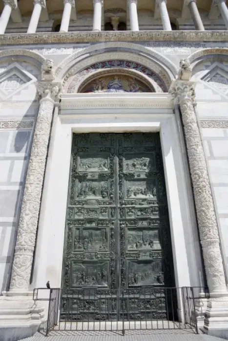 Framed Print : Door of the Duomo in Pisa, Italy Framed Print : Door of the Duomo in Pisa, Italy
